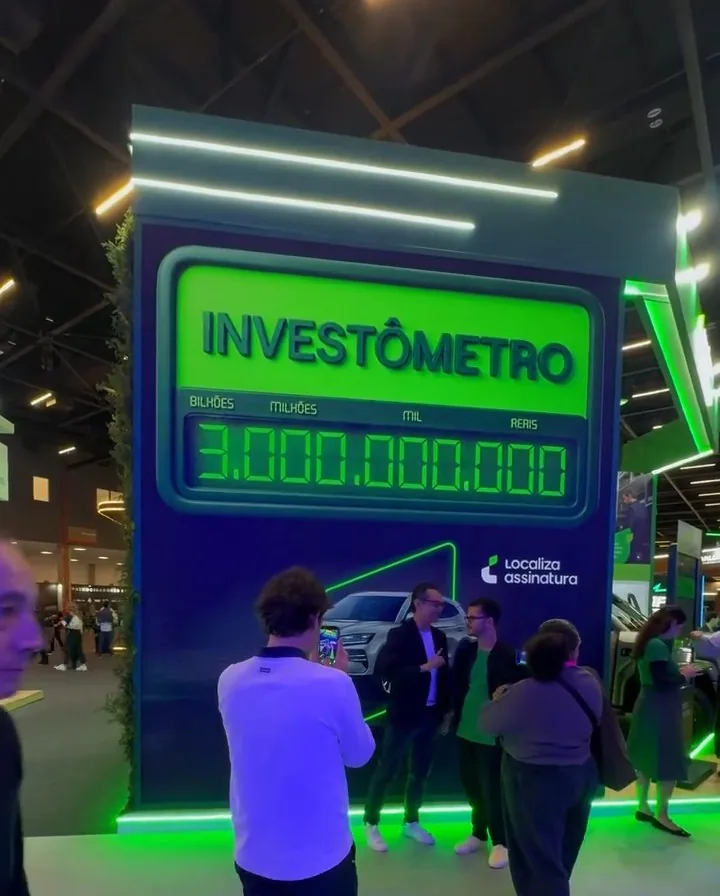 Painel do Investômetro na Expert XP 2026